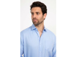 Chemise Ville Chevron Blue Confort
