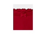 Ensemble de 2 leggings bleu marine à imprimé cœur ou rouges unis pour filles