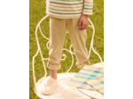 Pantalon vert amande jambes ajustables Garçon