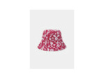 Bob à imprimé floral fuchsia pour fille