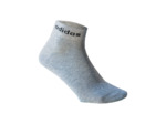 CHAUSSETTES DE SPORT ADIDAS MI-HAUTES NOIR BLANC GRIS LOT DE 3 (FINES)