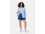 Short à nouer en mélange de coton