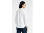Chemise brodée avec boutons fantaisie