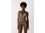 Culotte de bikini ficelle bas de maillot à nouer pailleté