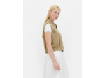 Blouson bomber court sans manches