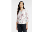 Pull imprimé fleurs