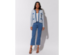 Jean cropped droit BLEU Femme