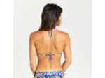 Haut de maillot de bain triangle femme - mae cuty bleu