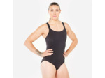 Maillot de bain 1 pièce aquafitness Femme - Elea noir sienna