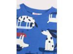 T-shirt à manches longues imprimés chiens