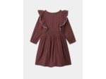 Robe gaze de coton brodée