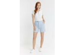 Short À Revers Avec Ceinture À Nouer