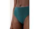 Culotte bikini taille haute en matière extensible bas de maillot