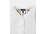 Gilet réversible fleuri