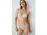 String en tulle brodé