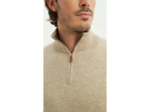 Pull col camionneur avec coudière