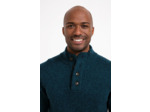Pull Col Montant Boutonné