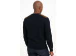 Pull Uni Empiècement Suèdine