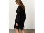 Robe courte unie NOIR