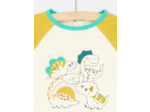 Tee-shirt manches longues ivoire bébé garçon