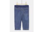 Pantalon en denim léger bleu bébé garçon