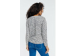 Tee-shirt jacquard manches longues