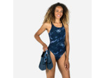MAILLOT DE BAIN 1P KAMYLEON 500 GEO BLEU