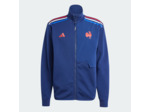 Veste de rugby xv de france adulte, veste supporter ffr blanc
