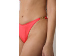 Bikini brésilien high leg bas de maillot détails bijoux