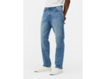 Jean droit taille mi-haute