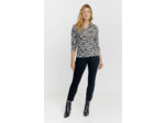 Tee-Shirt Imprimé Col Chemise