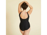 Maillot de Bain Femme 1 Pièce Gaufré Kaipearl New Noir