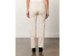 Pantalon long droit uni ECRU Femme