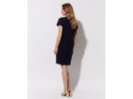 Robe courte unie MARINE