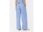 Pantalon rayé en seersucker