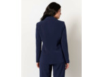 Veste mi-longue unie MARINE Femme