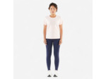 Legging running Femme - KIPRUN Run 500 Confort bleu marine