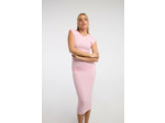 Robe midi en viscose