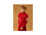Gilet rouge zippé pour garçons