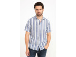 Chemise Manches Courtes À Rayures