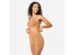 Boxer short de sport taille haute Femme - caramel