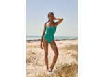 Maillot de bain 1 pièce extensible avec bijou métallique,Maillot de bain 1 pièce extensible avec bijou métallique;${refinementColor}