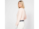 Polo golf manches longues Femme - MW500 rose