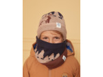 Snood tricot jacquard