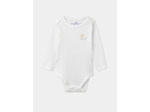Lot de 3 bodies bébé garçon à manches longues en coton issu de l'agriculture biologique