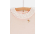 Brassière rose unie pour bébé fille