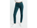 Pantalon Velours Clouté Avec Ceinture