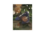 Chaussons ballerines bleu nuit