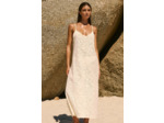Robe longue dos nu avec coton,Robe longue dos nu avec coton;${refinementColor}