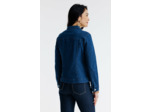 Veste en denim brodé